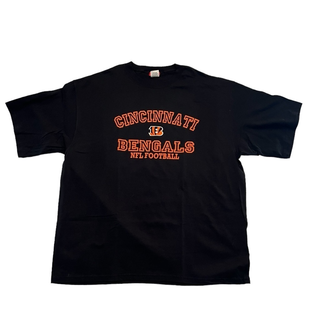 NFL Cincinnati Bengals Black Short Sleeve T-Shirt Men’s Size 2XL​​​​